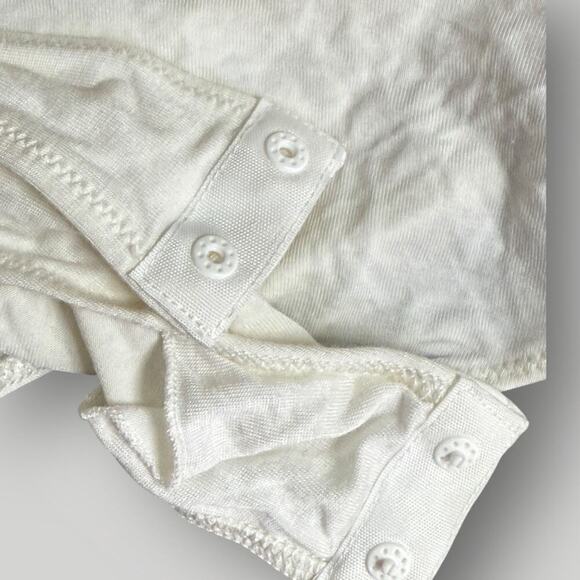 Intimately Free People Women's Liza Floral Tassel Lace up Bodysuit Yellow sz M - Picture 3 of 8